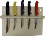 Knivholder 11 roms hvit plast